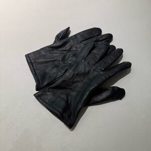 Black sheep skin wool lined Gloves